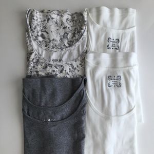 Lot of 4 tank tops Old Navy, Merona, Ava & Viv